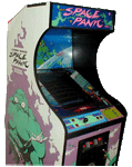 Space Panic arcade cabinet
